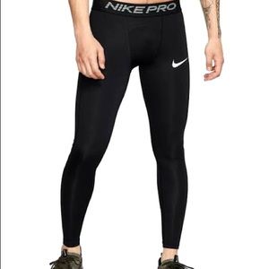 Nike Men's Pro Dri-fit Leggings - Black/